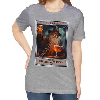 The Brewmaster Wizard Tarot Card Shirt, Beer Home Brewer