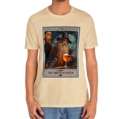 The Brewmaster Wizard Tarot Card Shirt, Beer Home Brewer