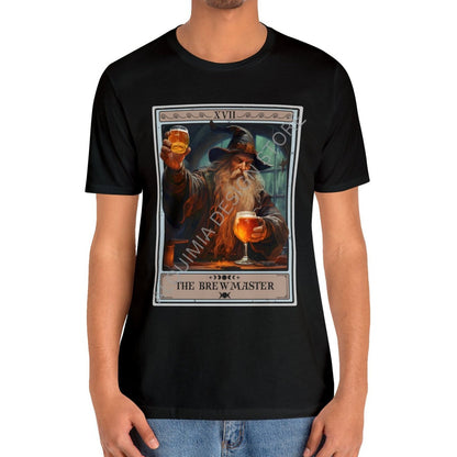 The Brewmaster Wizard Tarot Card Shirt, Beer Home Brewer