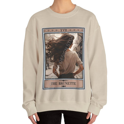 The Brunette Tarot Card Sweatshirt