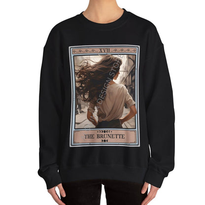 The Brunette Tarot Card Sweatshirt