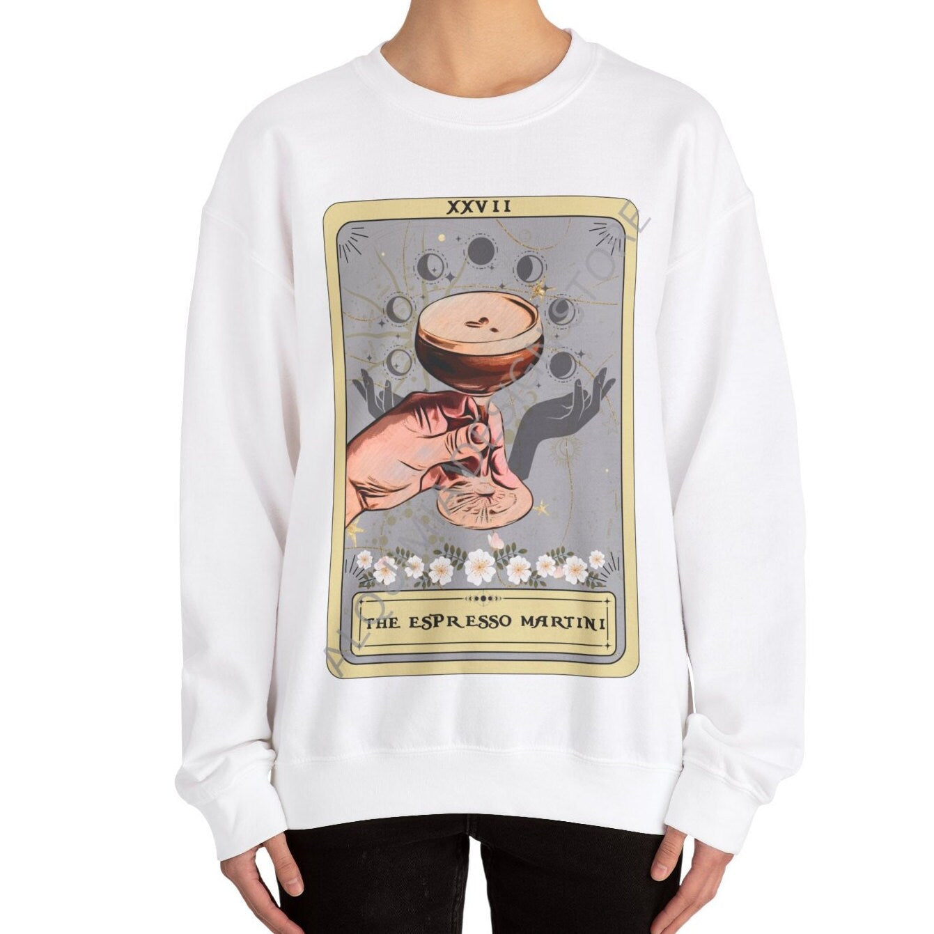 The Espresso Martini Tarot Card Sweatshirt