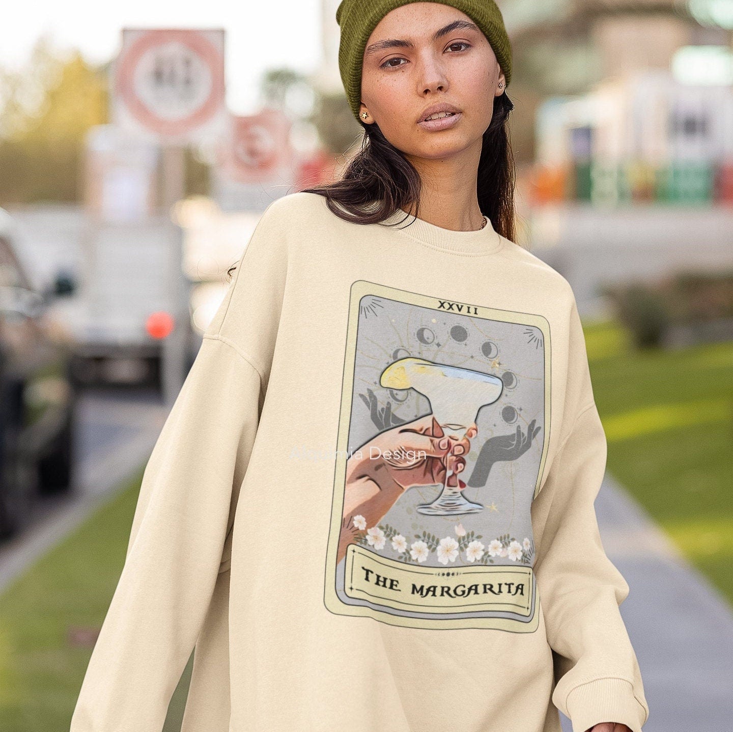 The Margarita Tarot Card Sweatshirt