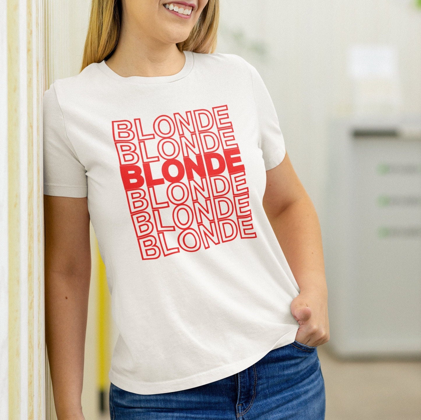 Blonde Shirt