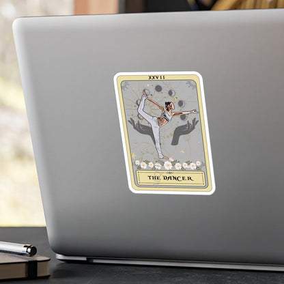 The Dancer Tarot Card Sticker 3" x 4" Yoga Sticker