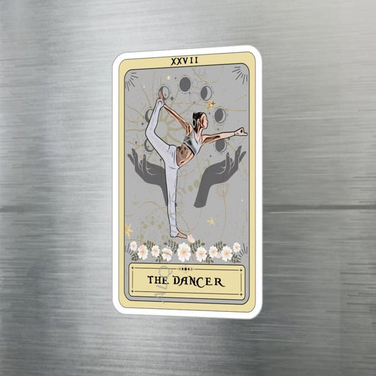The Dancer Tarot Card Sticker 3" x 4" Yoga Sticker