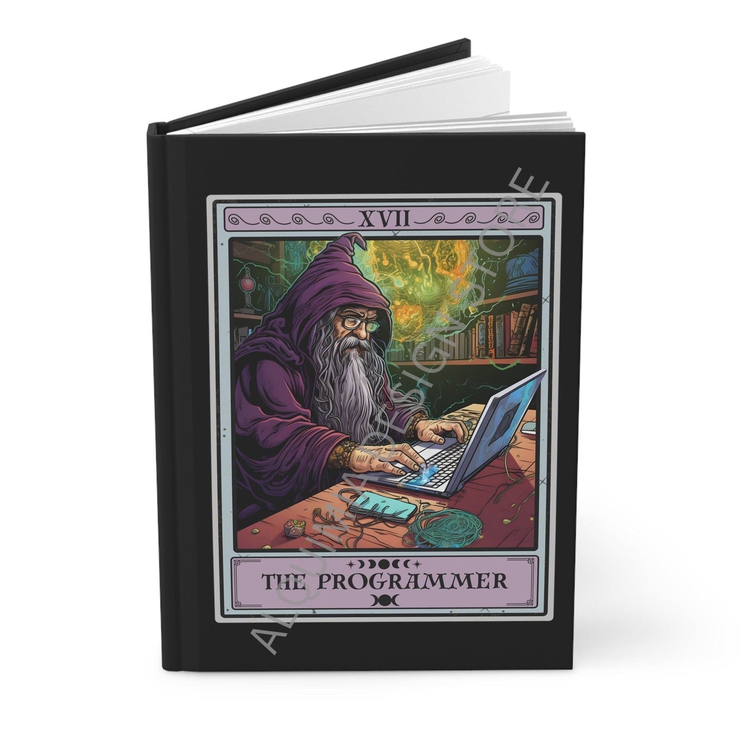 The Programmer Tarot Card Journal, Software Engineer 6" x 8" Notebook