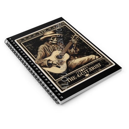 The Guitarist Tarot Card Journal Notebook 6" x 8"