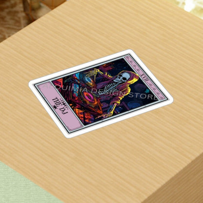 The DJ Tarot Card Sticker 3" x 4"