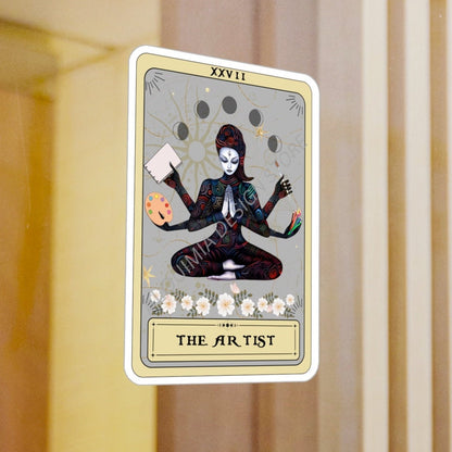 The Artist Tarot Card Sticker 3" x 4"