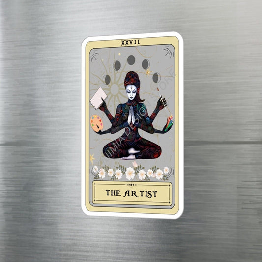 The Artist Tarot Card Sticker 3" x 4"