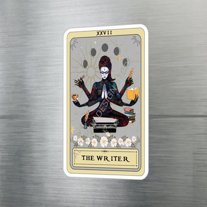 The Writer Tarot Card Sticker 3" x 4"