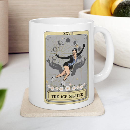 The Ice Skater Tarot Card Mug, Figure Skating