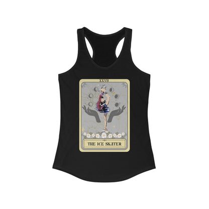 The Ice Skater Tarot Card Tank Top, Figure Skating