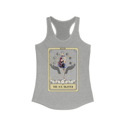 The Ice Skater Tarot Card Tank Top, Figure Skating