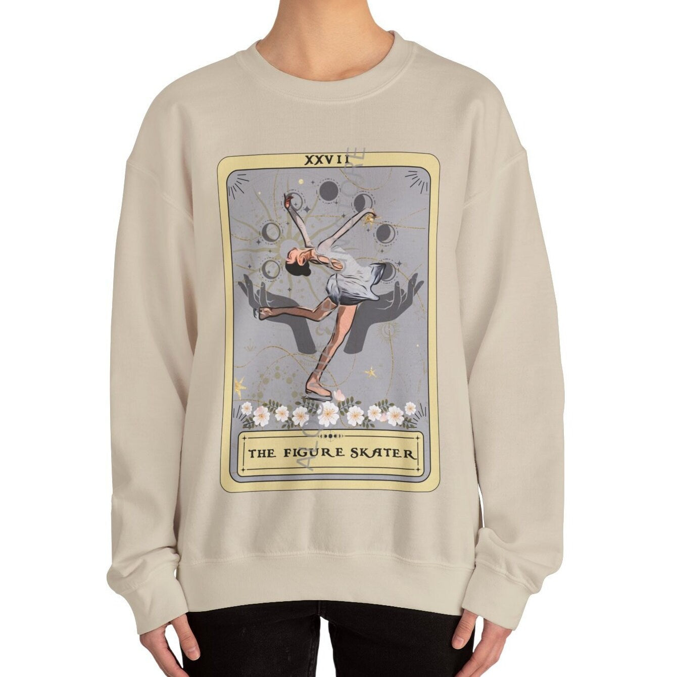 The Figure Skater Tarot Card Sweatshirt