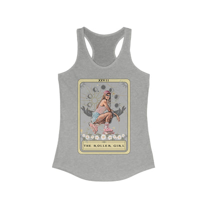 The Roller Girl Tarot Card Tank Top, Roller Blading