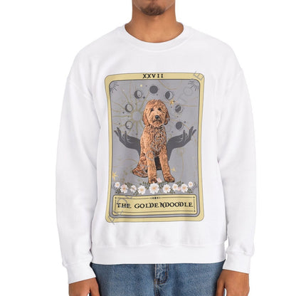 The Goldendoodle Dog Tarot Card Sweatshirt