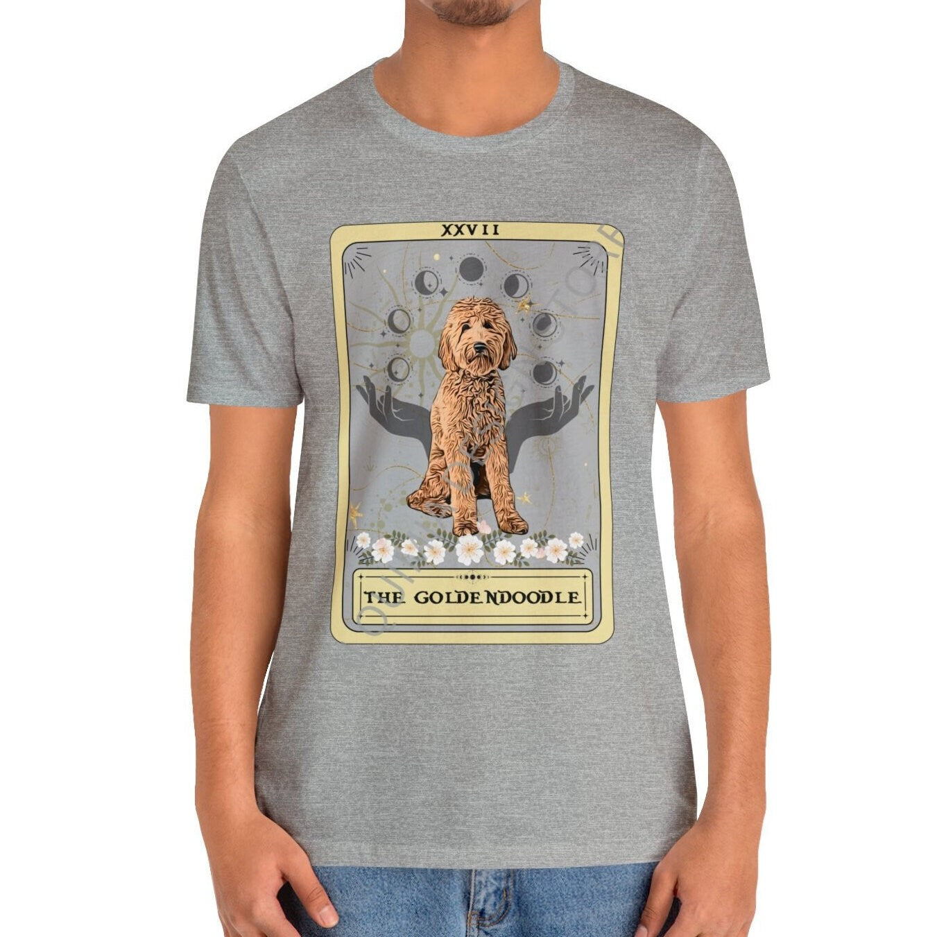 The Goldendoodle Tarot Card Shirt, Dog