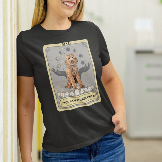 The Goldendoodle Tarot Card Shirt, Dog