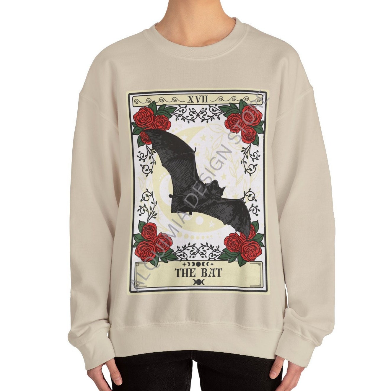 The Bat Tarot Card Sweatshirt