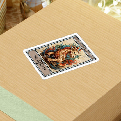 The Dragon Tarot Card Sticker 3" x 4"