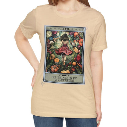 The Princess of Vegetables Tarot Card Shirt, Vegan Vegetarian