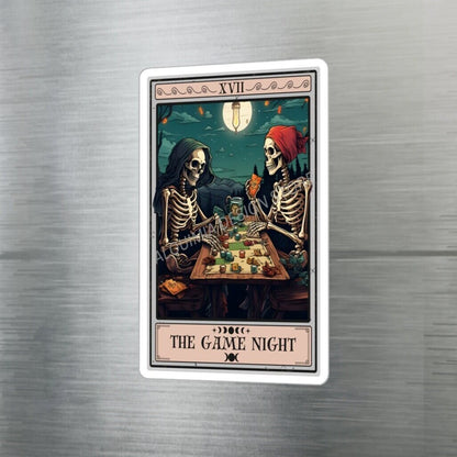 The Game Night Tarot Card Sticker 3" x 4"