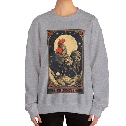 The Rooster Tarot Card Sweatshirt, Chicken Lover