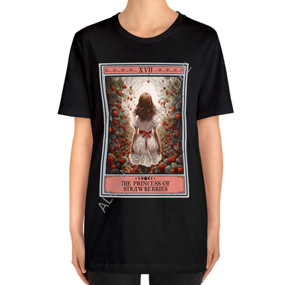 The Princess of Strawberries Tarot Card Shirt, Berry