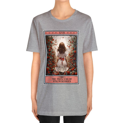 The Princess of Strawberries Tarot Card Shirt, Berry