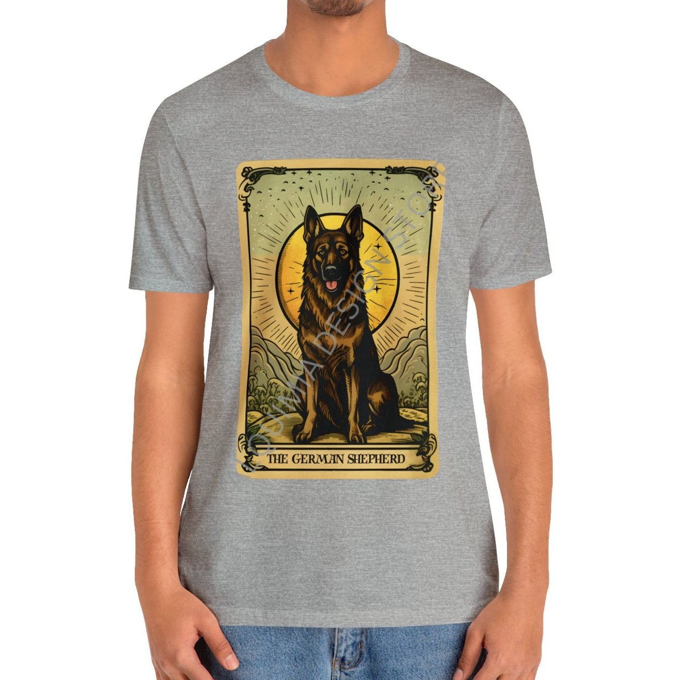 The German Shepherd Tarot Card Dog Shirt