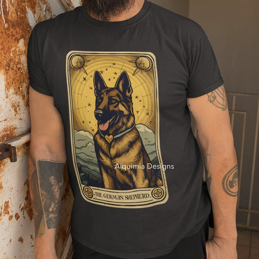 The German Shepherd Tarot Card Shirt