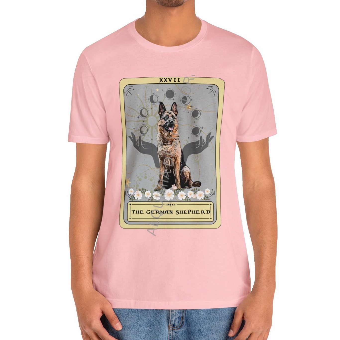 The German Shepherd Dog Tarot Card Shirt