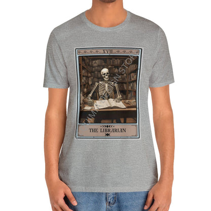 The Librarian Tarot Card Shirt, Library Book Lover