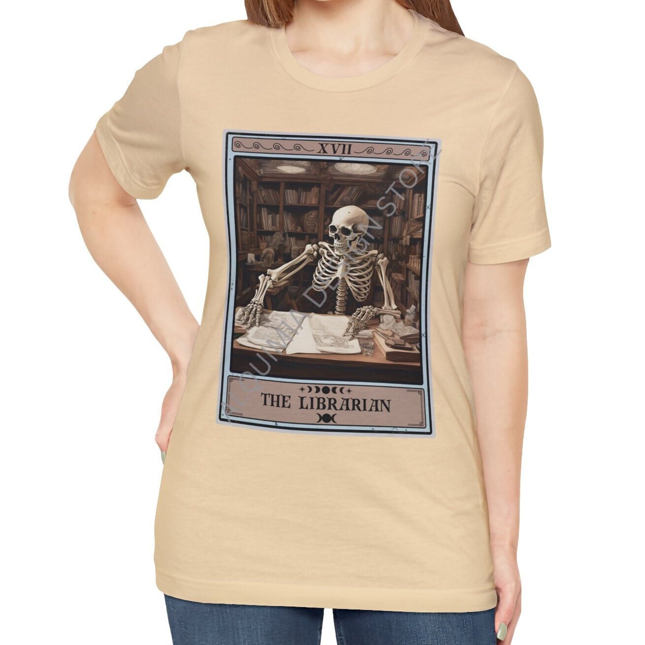 The Librarian Tarot Card Shirt, Book Lover