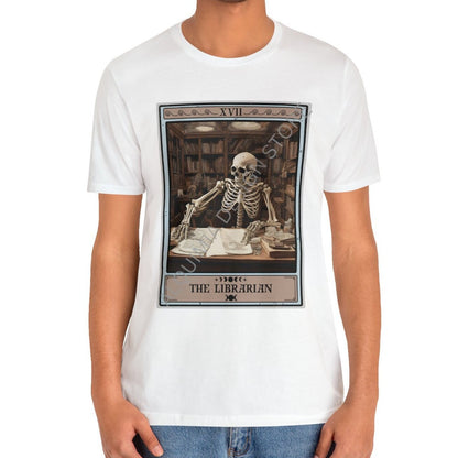 The Librarian Tarot Card Shirt, Book Lover