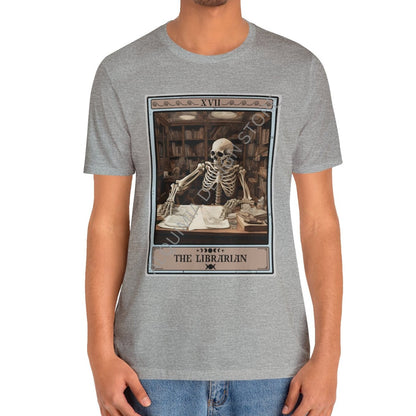 The Librarian Tarot Card Shirt, Book Lover