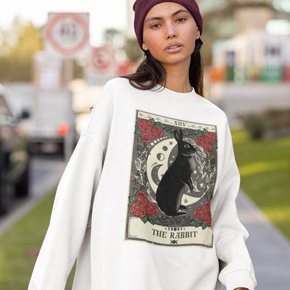 The Rabbit Tarot Card Sweatshirt