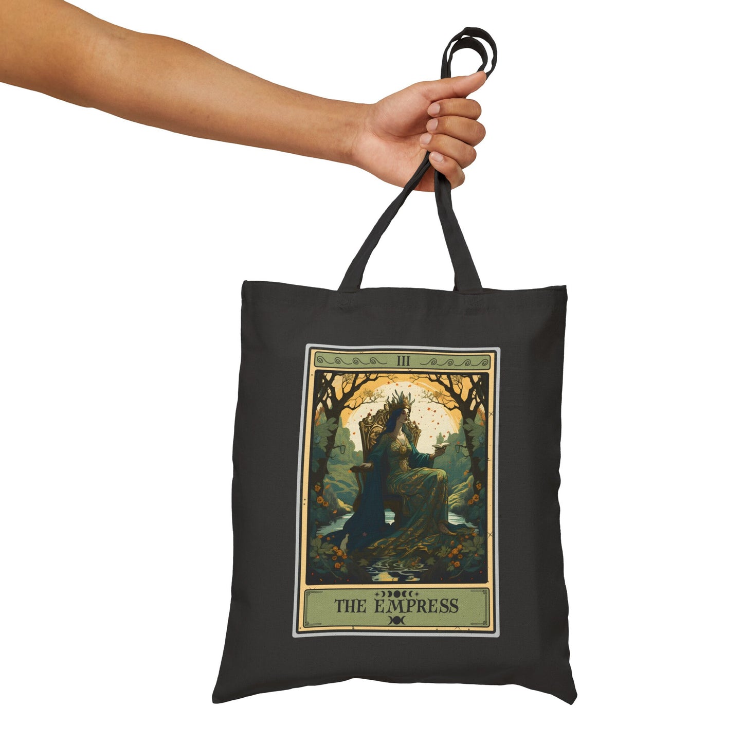 The Empress Tote Bag, 15" x 16"