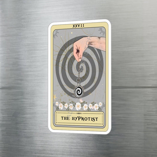The Hypnotist Tarot Card Sticker, Hypnotherapist