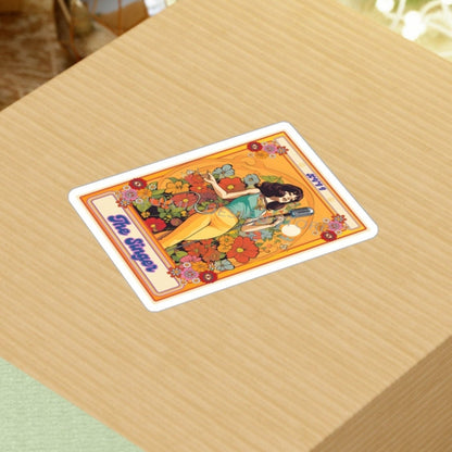 The Singer Tarot Card Sticker, 3" x 4"