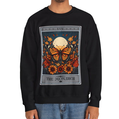 The Monarch Tarot Card Sweatshirt, Butterfly