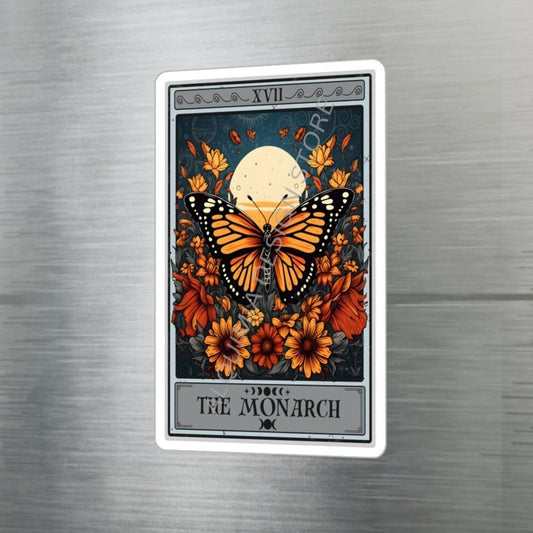 The Monarch Tarot Card Sticker, Butterfly