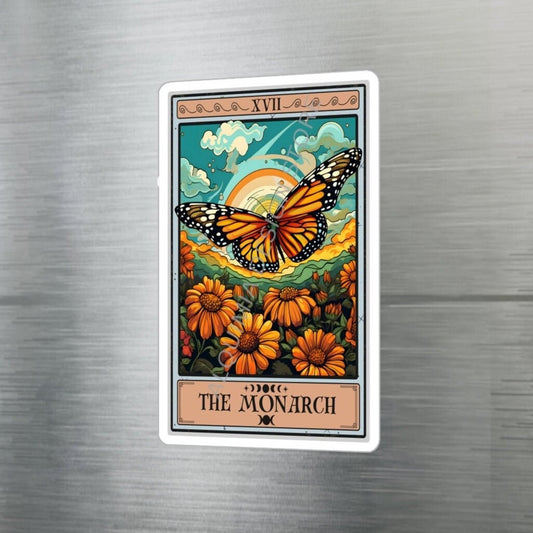 The Monarch Tarot Card Sticker 3" x 4"