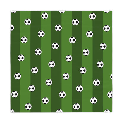 Soccer Tablecloth, Birthday, 55" x 55"