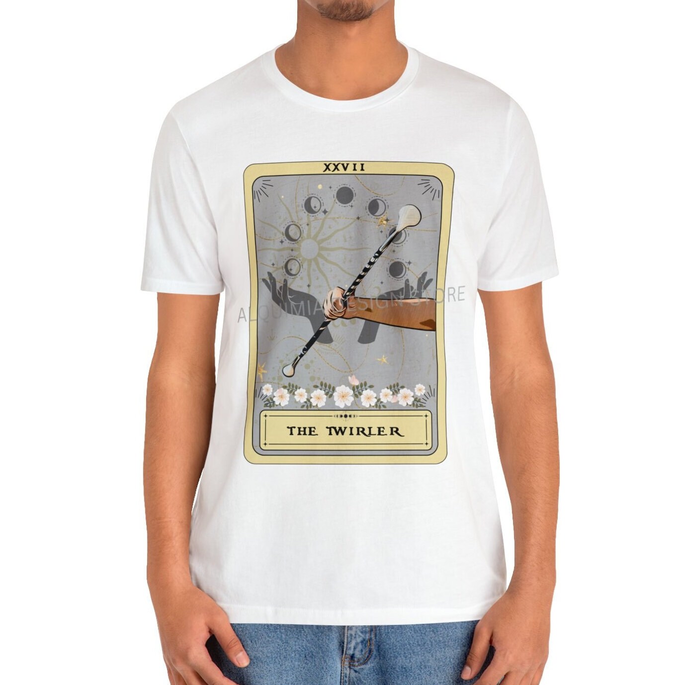 The Twirler Tarot Card Shirt, Baton Twirling