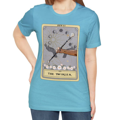 The Twirler Tarot Card Shirt, Baton Twirling