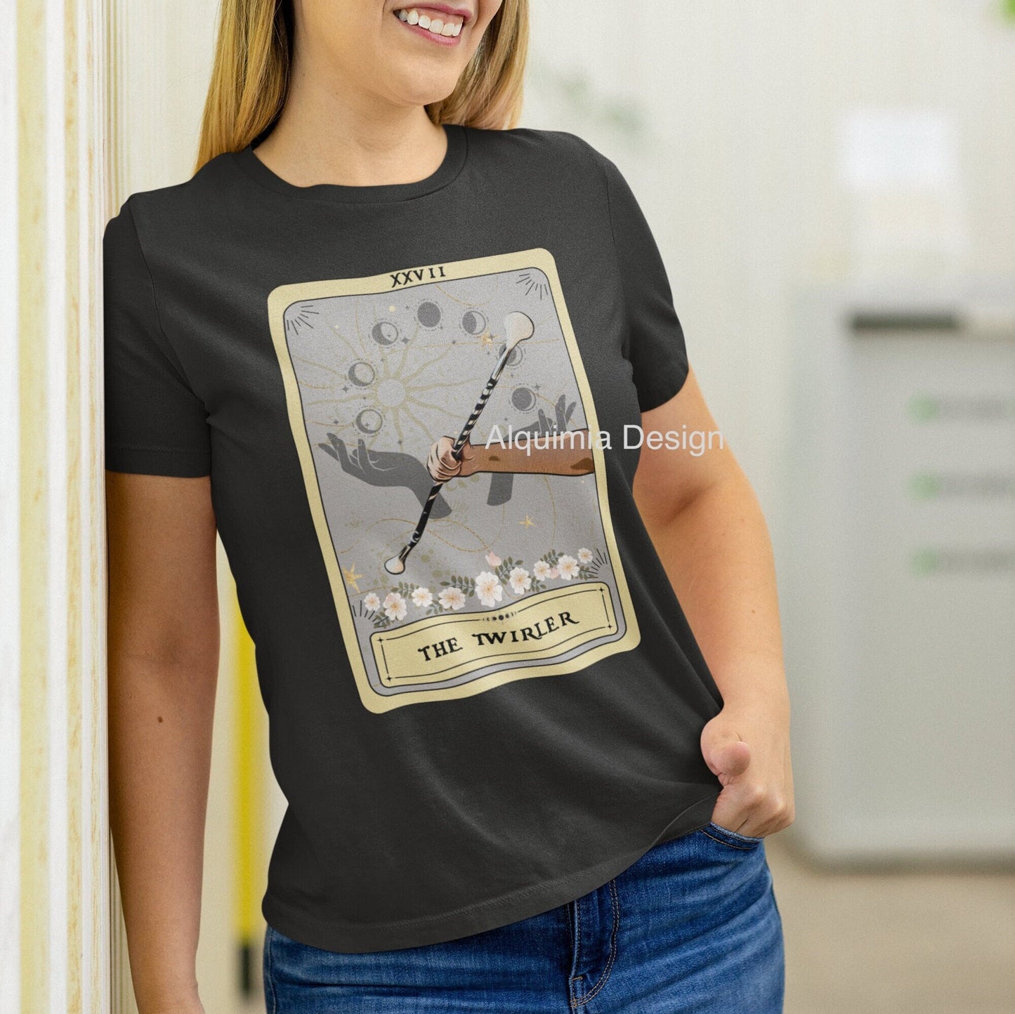 The Twirler Tarot Card Shirt, Baton Twirling