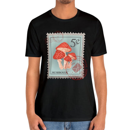 Mushroom Post Stamp T-Shirt